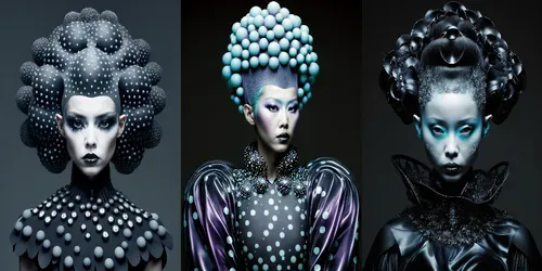 Dark Glowing Futurisms generated by midjourney