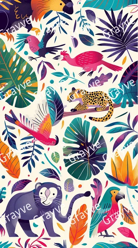 Dynamic Pattern Illustrations