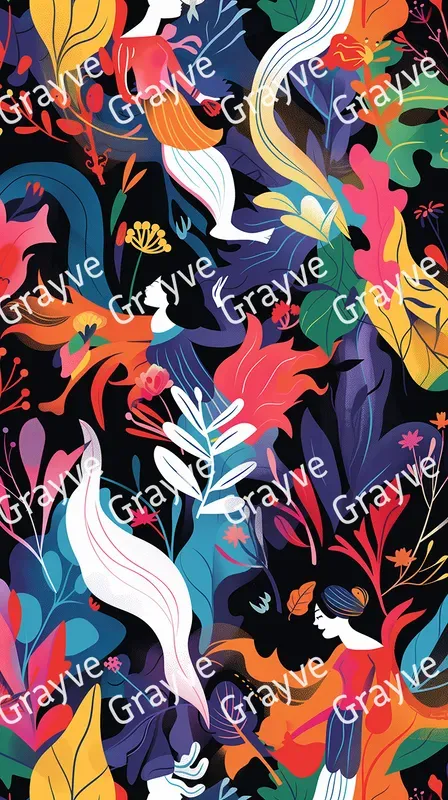 Dynamic Pattern Illustrations