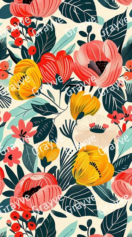 Dynamic Pattern Illustrations