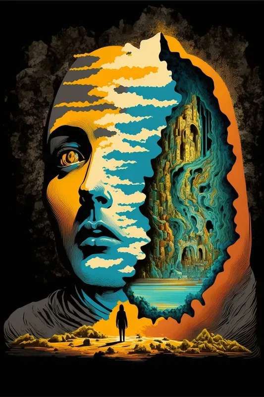 Dali Optical Illusions