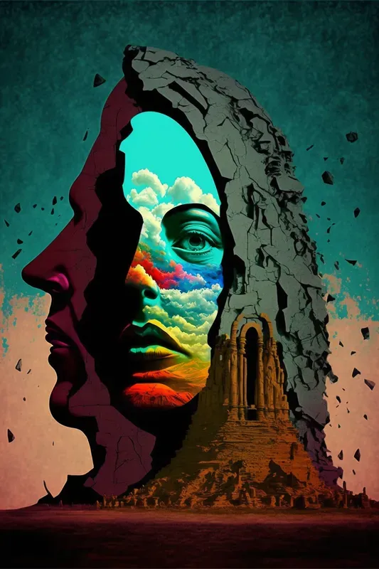 Dali Optical Illusions