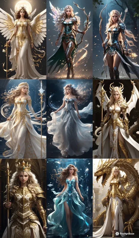 Full Drawing Character Fantasy Art