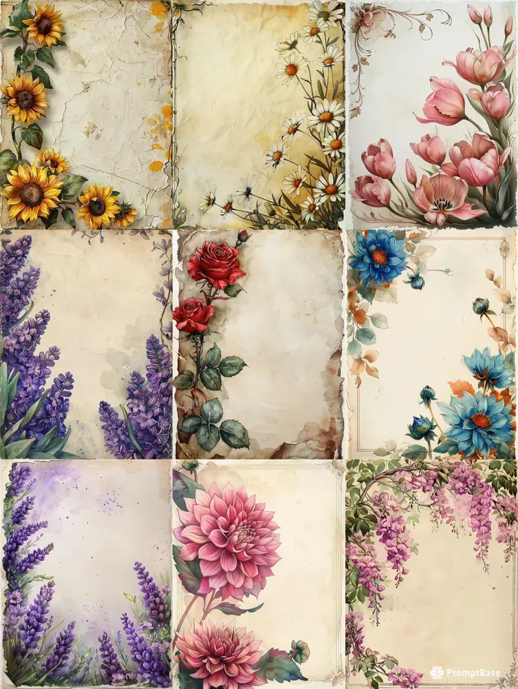 Floral Borders