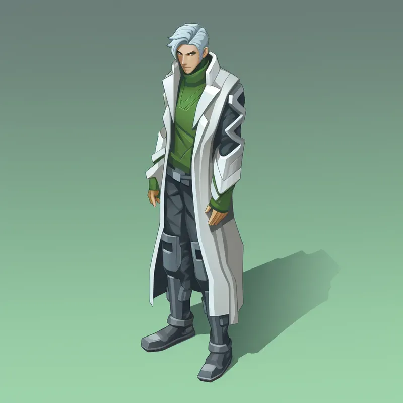 HD Stylized Isometric Character Designs