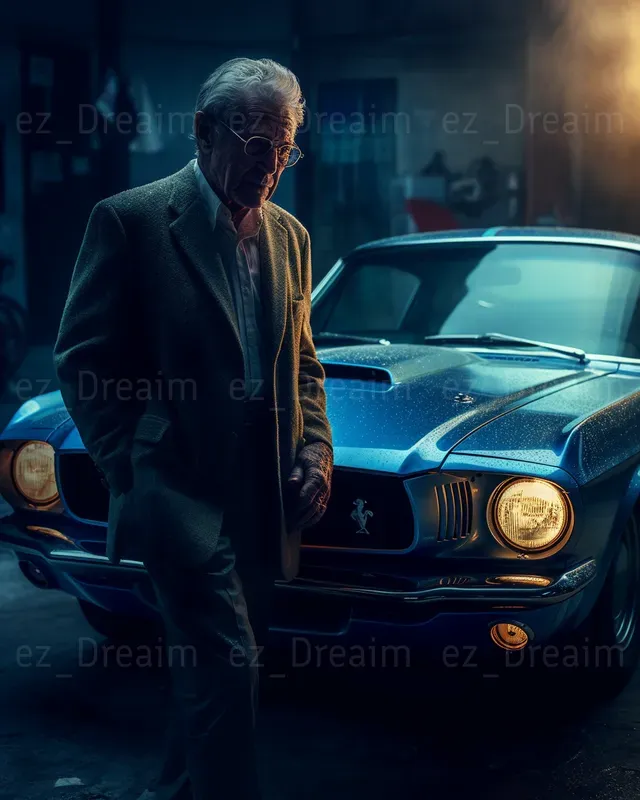 Elegant Car Portraits With People