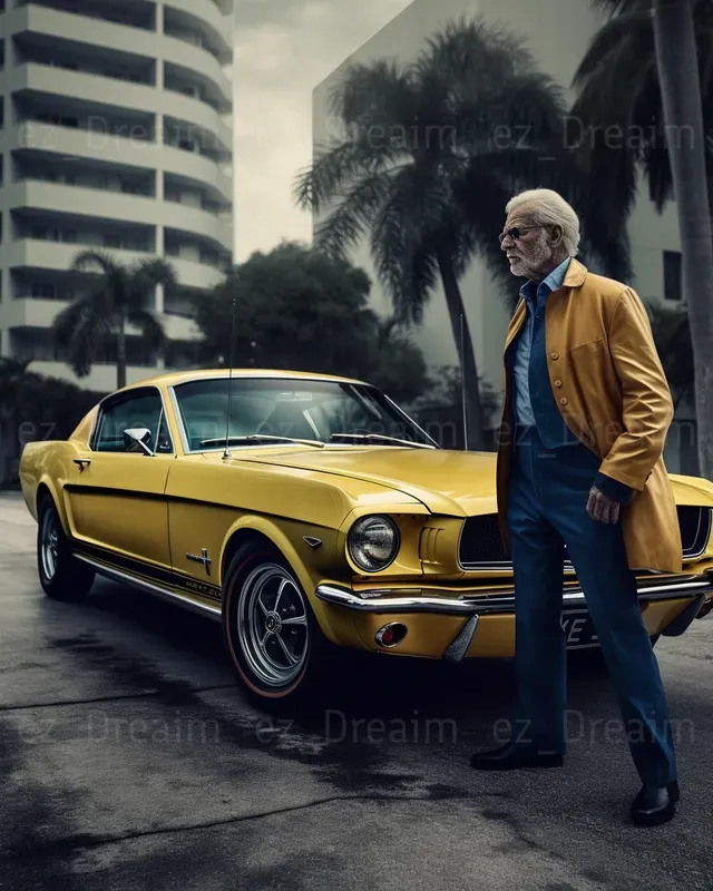 Elegant Car Portraits With People