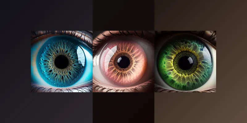 Windows To The Soul Stunning Macro Eyes generated by undefined