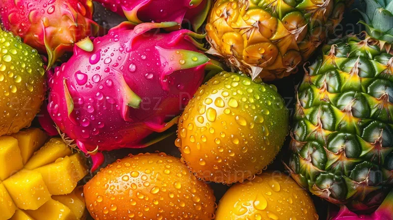 Fruit Patterns A Photorealistic Views