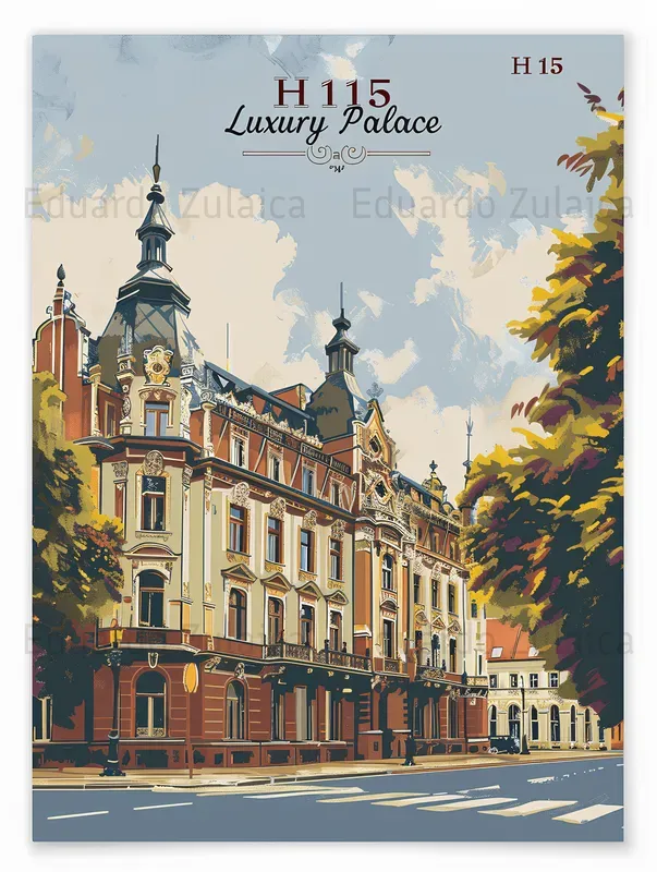 Vintage Hotel Charm Posters