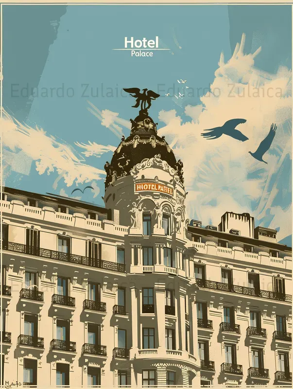 Vintage Hotel Charm Posters