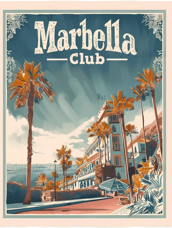 Vintage Hotel Charm Posters