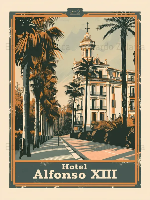Vintage Hotel Charm Posters