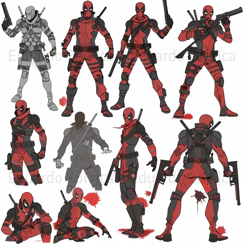 Comic Fusion Character Design Kits