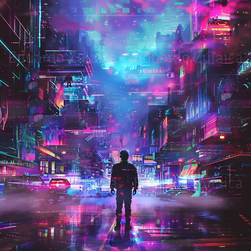 Glitchcore Chaos Cover Art
