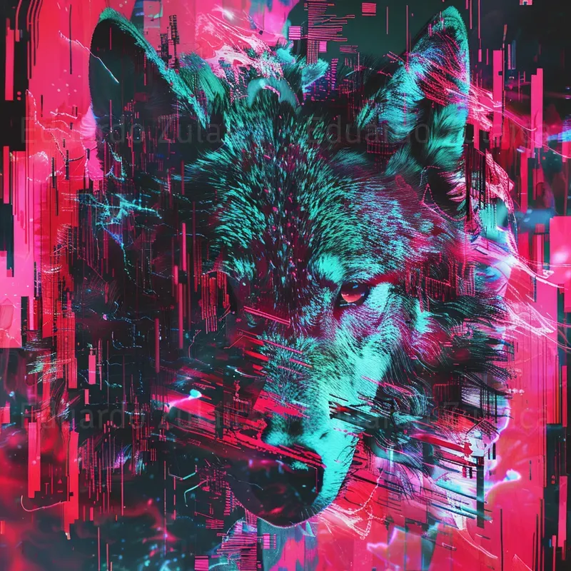Glitchcore Chaos Cover Art