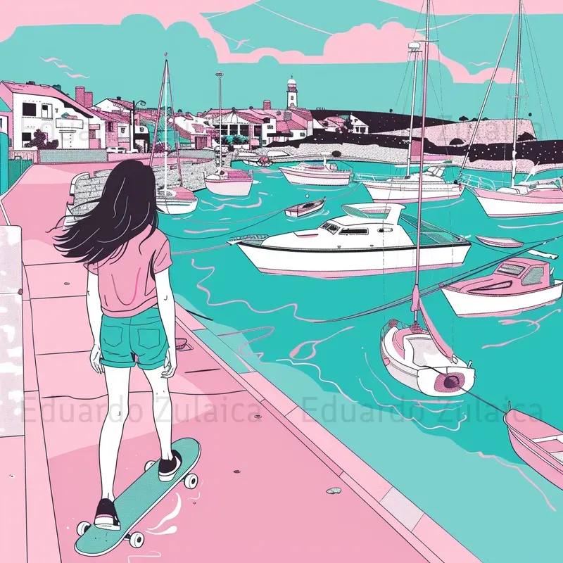 Serene Sports Escapes Art Series
