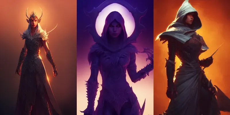 Fantasy Class Character Design generated by undefined