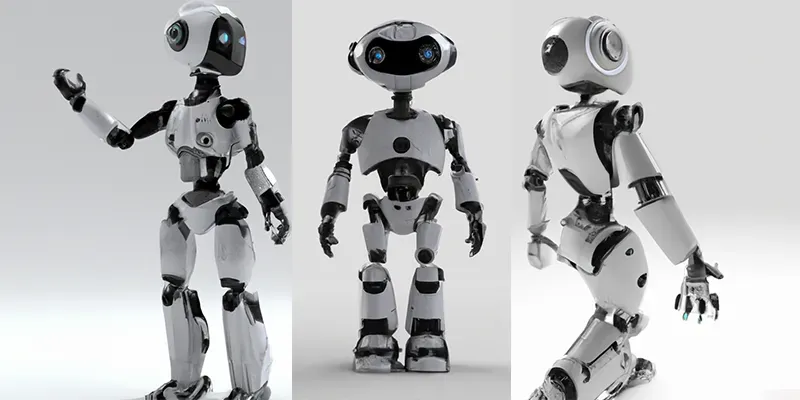 3D Robots generated by undefined