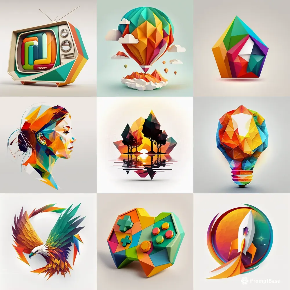 Polygon Logo Designs
