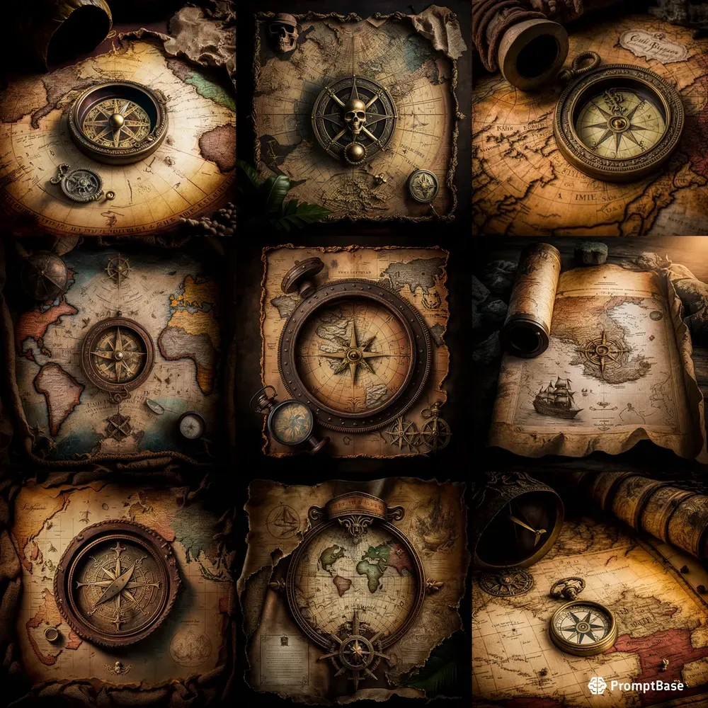 Pirate Treasure Maps