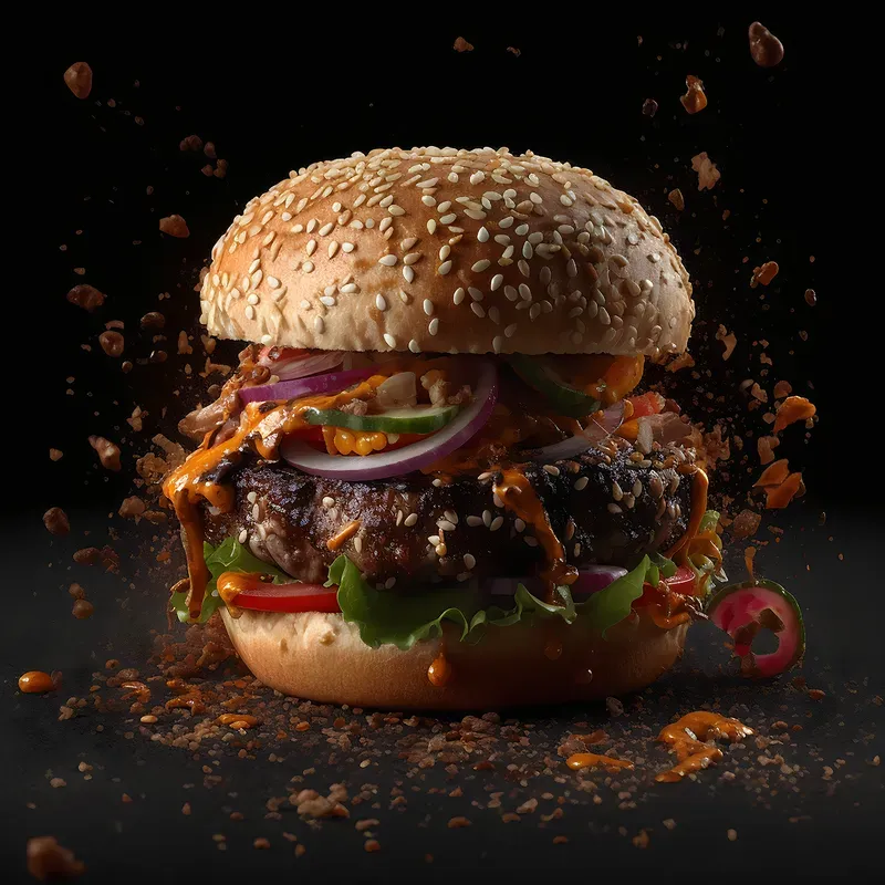 Realistic Food Photography Advertisements