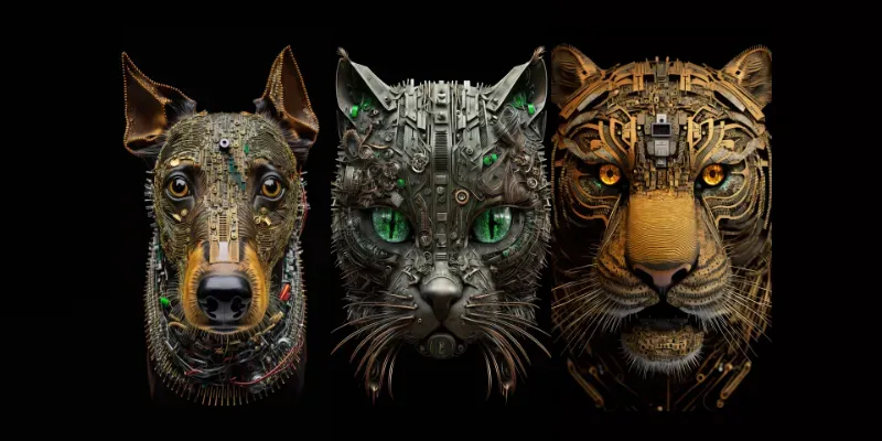 Pcb Board Animals generated by undefined