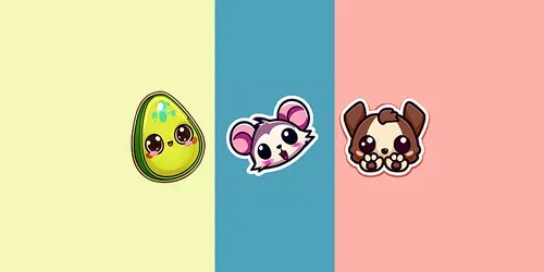 Cute Twitch Emotes generated by dalle