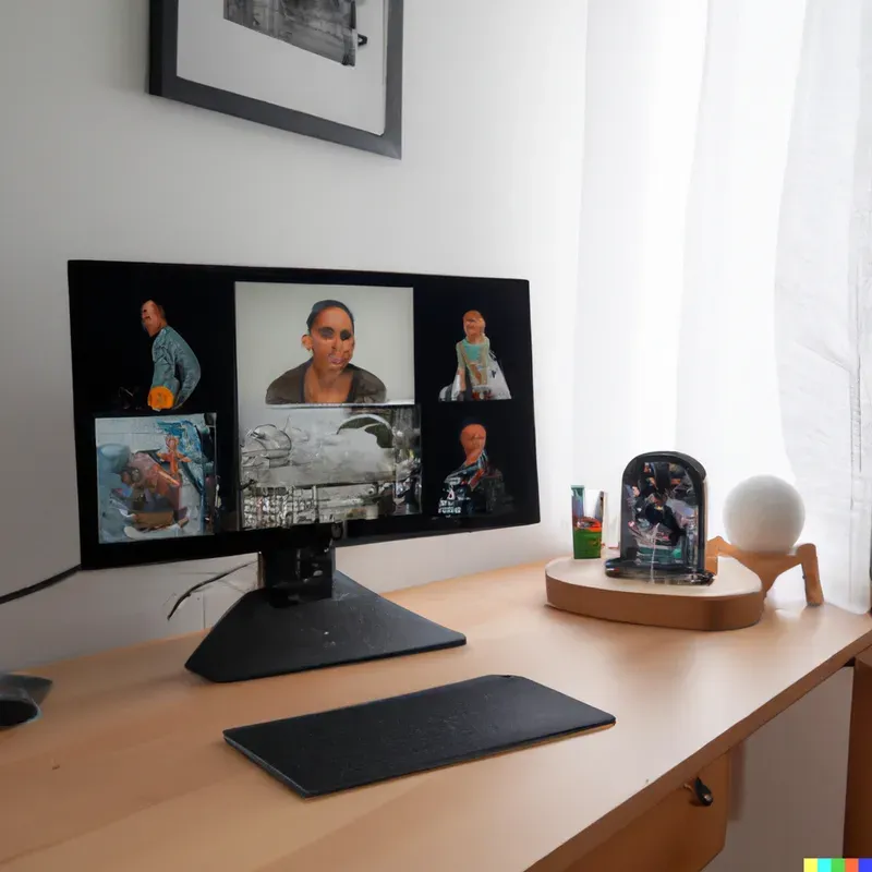 Working From Home Stock Images