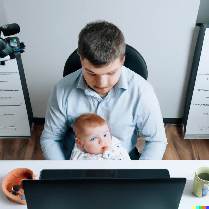 Working From Home Stock Images
