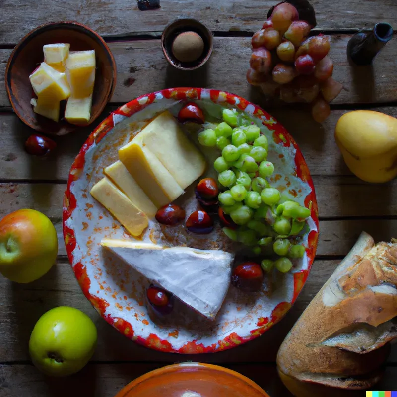 Top Down Food Images