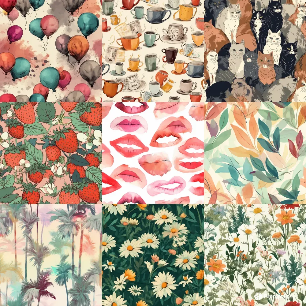 Seamless Tile Pattern Designs