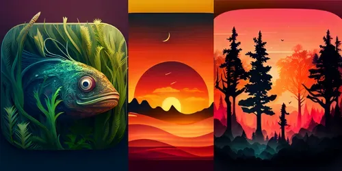 Ultimate Ios App Icons generated by midjourney