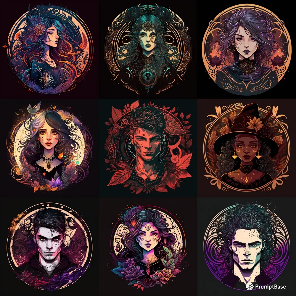 Enchanting Witchcraft Avatars