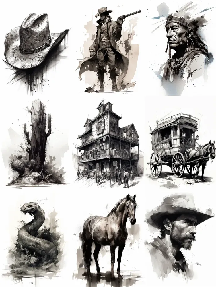 Ink Frontiers A Monochromatic Journey