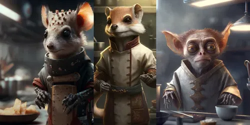 Animal Chefs generated by midjourney