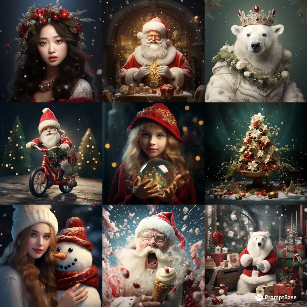 Christmas Advertising Photos
