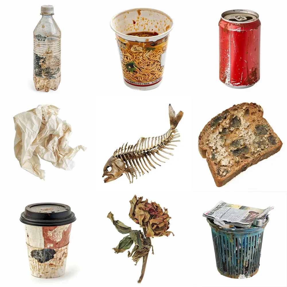 Trashy Objects For Your Projects