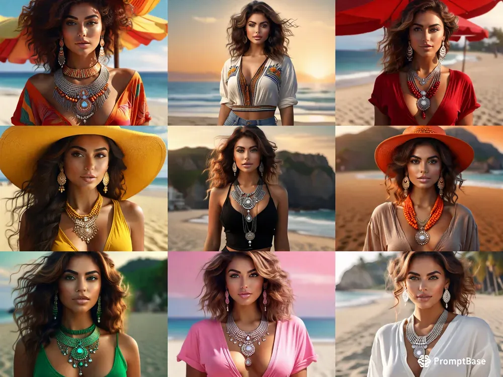 Necklace Beauties Behance Winners Artistry