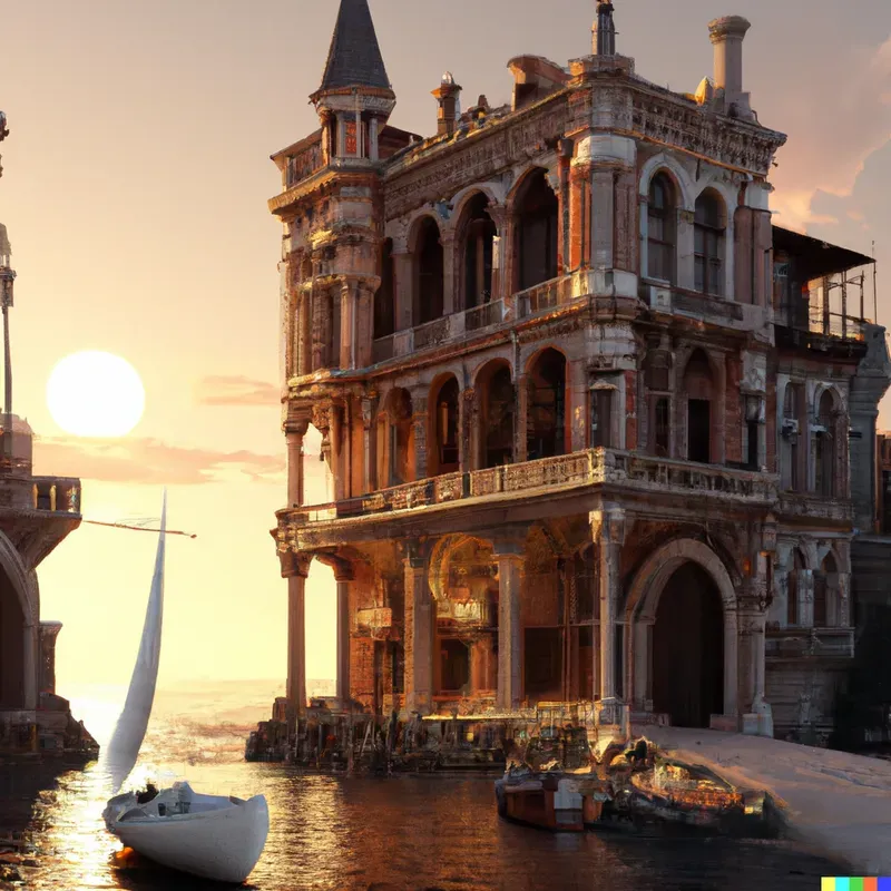 Renaissance Villages Illustrations
