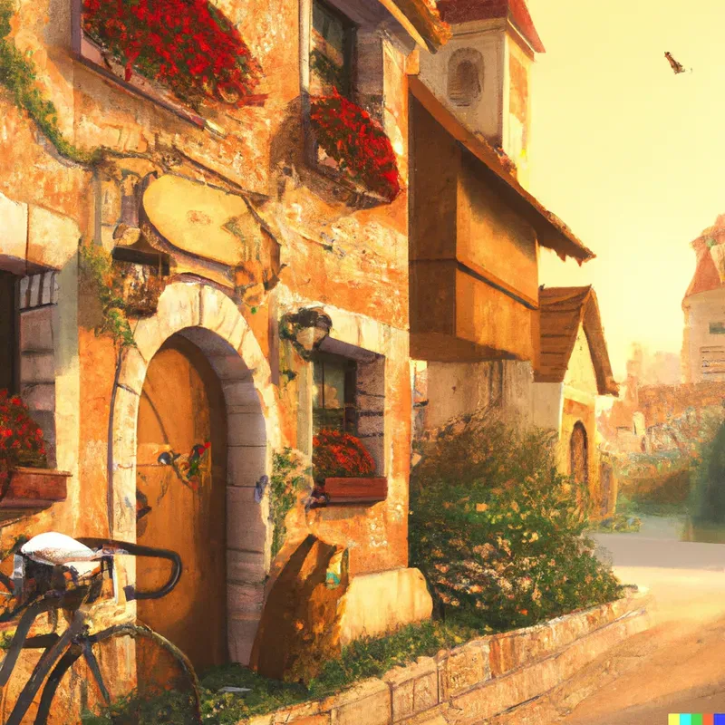 Renaissance Villages Illustrations