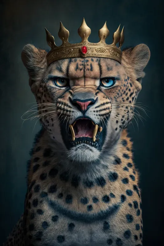 Animals Wearing Crowns