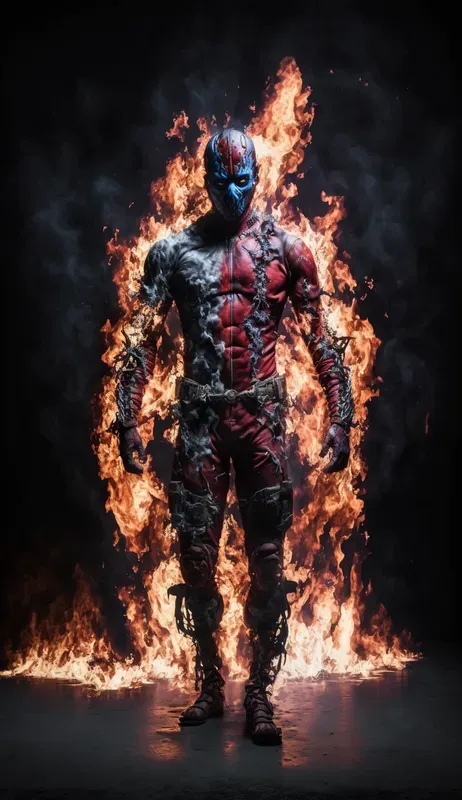 Super Heroes On Fire