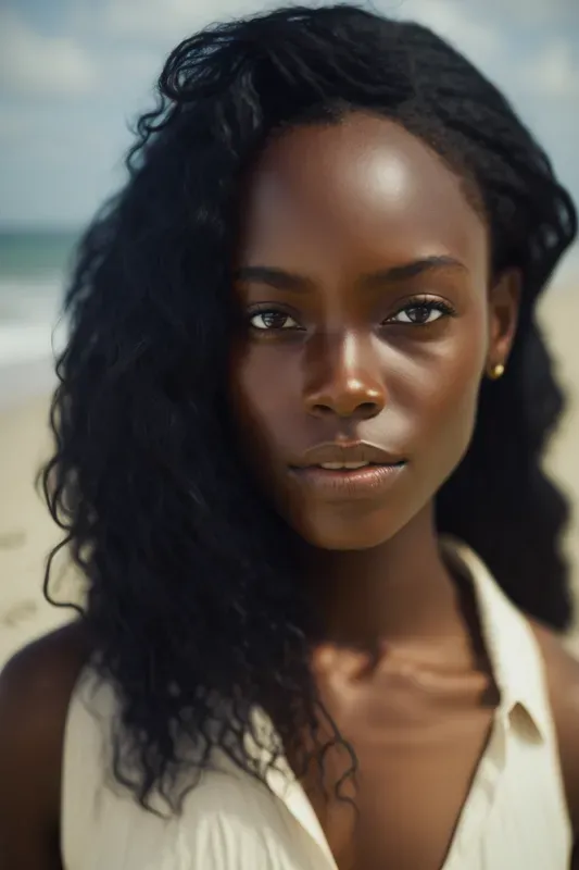 Realistic Beach Portraits