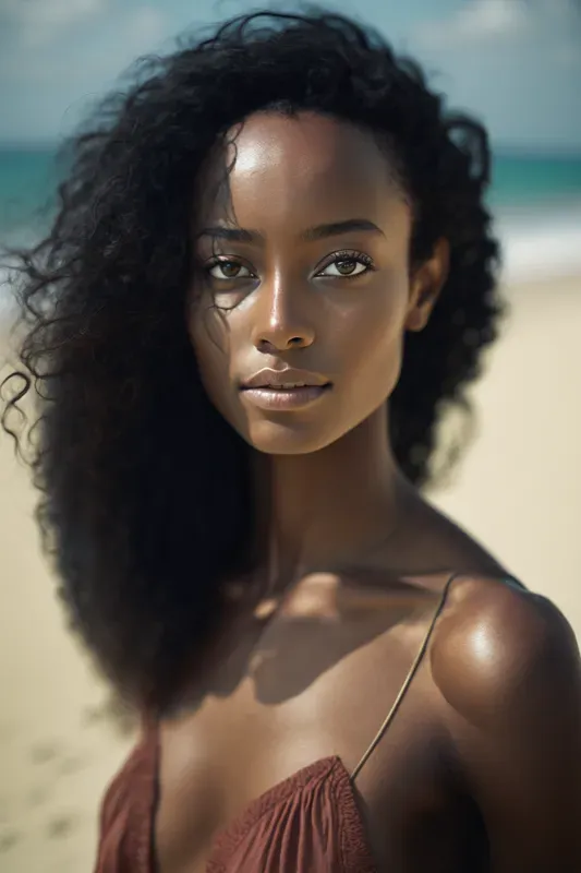 Realistic Beach Portraits