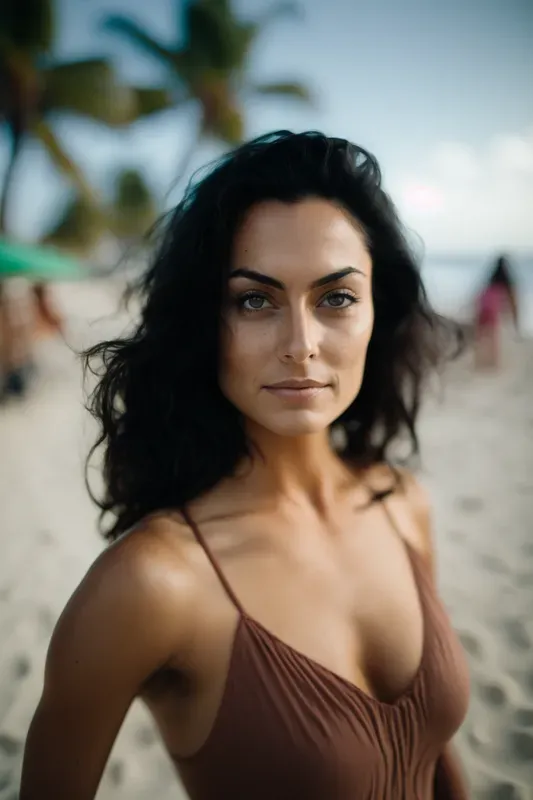 Realistic Beach Portraits