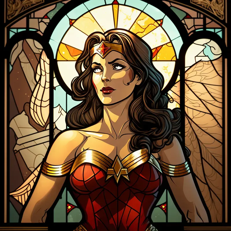 Stained Superheroes