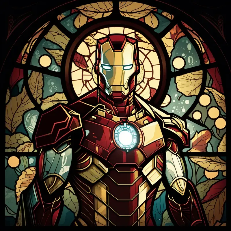 Stained Superheroes