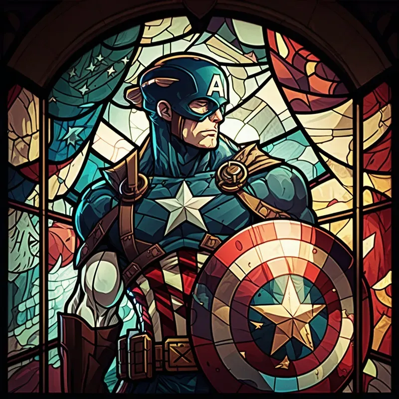 Stained Superheroes