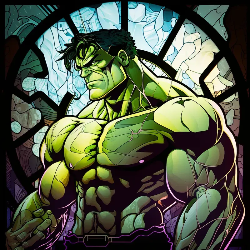 Stained Superheroes